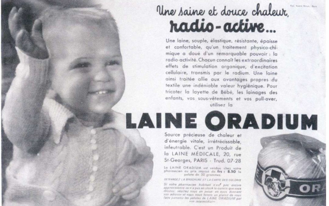 La radioactivité, remède miraculeux!