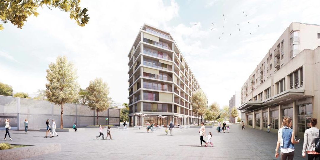 Le cœur vibrant des Trois-Chêne se construit