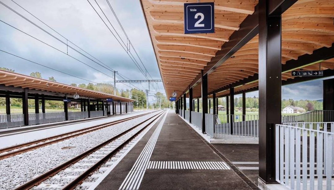 Gruyères a une nouvelle gare