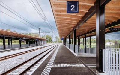 Gruyères a une nouvelle gare