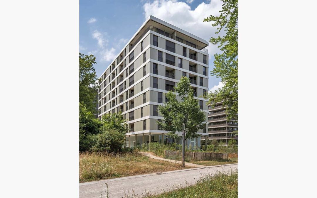 Elégance et transparence pour l’immeuble de Surville