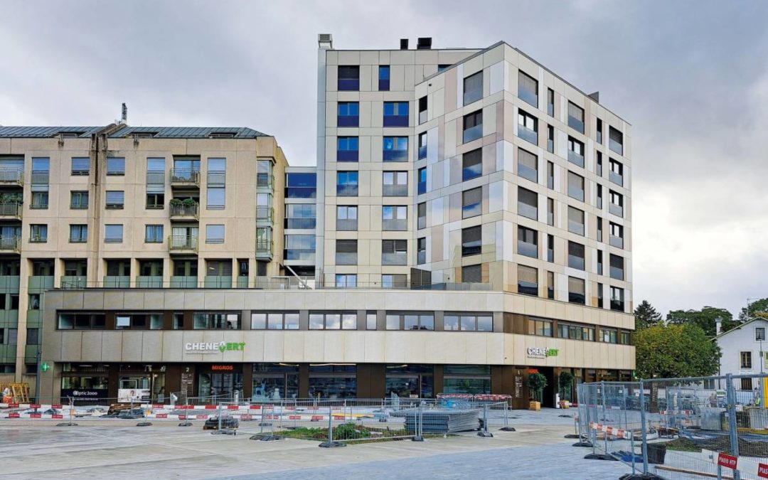 Place à l’emblème de la gare de Chêne-Bourg!