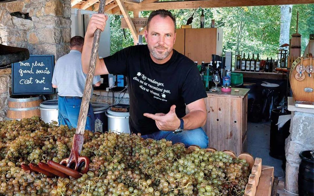 Stéphane Gros: au plaisir du vin!