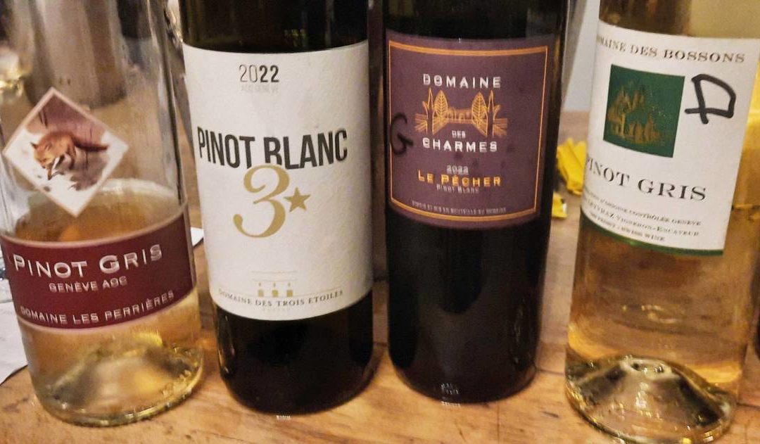 Atelier de dégustation autour des Pinots