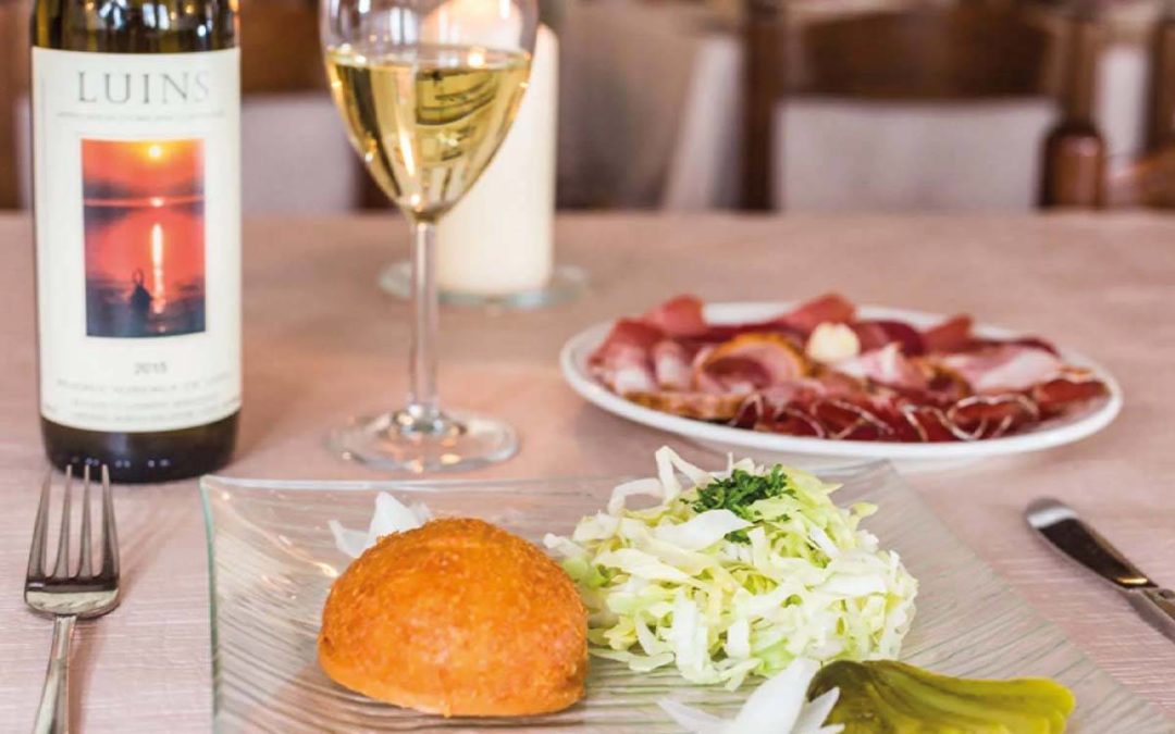 Auberge de Luins, là où le Malakoff est roi