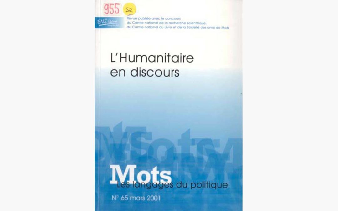 Les grandes douleurs ont des voix