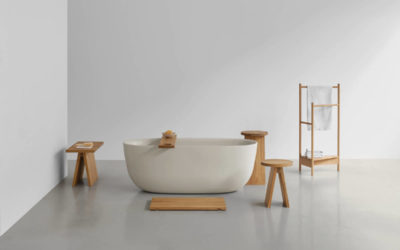 Des meubles et accessoires de salle de bain réalisés de manière artisanale