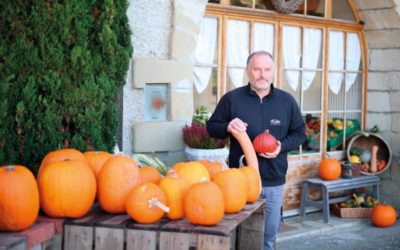 Serge Gonin développe un art trop méconnu: la culture des courges