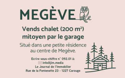 MEGEVE – France – EUR 1’500’000.-